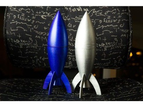 toy rocket openable toys & games 3d print model - Mito3D