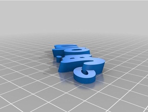 jaiden keyfob chaveiros personalizado 3d print model - Mito3D