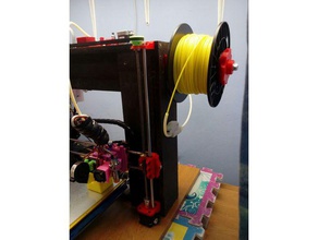 soporte para filamento Impressora 3d acessórios de spool titular universal 3d print model - Mito3D