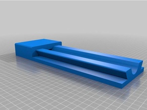 my customized parametric slide 3d printing 3d print model - Mito3D