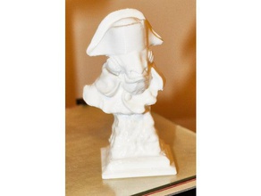 napoleón ackbarnaparte las esculturas el almirante ackar ackbar busto es trampa de star wars 3d print model - Mito3D
