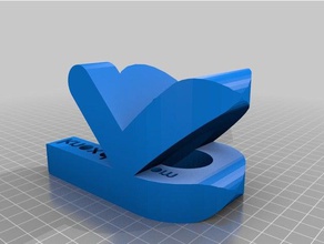 knoxdev fiziksel logosu basitleştirilmiş 3d baskı 3d print model - Mito3D