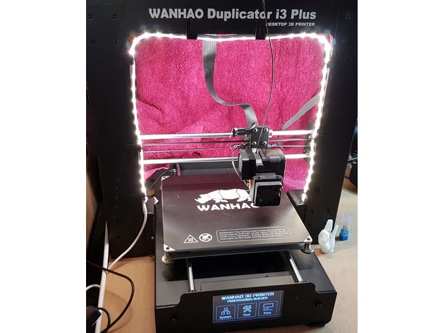 wanhao led strip lighting 3d printer accessories light 3D print model - Mito3D