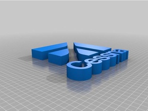 cessna logotipo signos y logotipos 3d print model - Mito3D