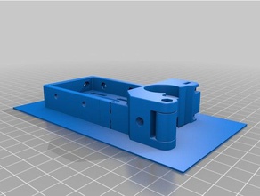 3 1,75 kuşaklı alanında v genişletilmiş 3d yazıcı ekstruder v3 kayış tahrik bowden uzatılmış 3d print model - Mito3D