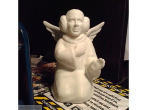 carrie fisher - princesa leia anjo esculturas star wars 3d print model - Mito3D