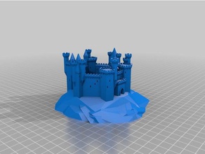il mio personalizzato grand castle generatore edifici e strutture su misura 3d print model - Mito3D