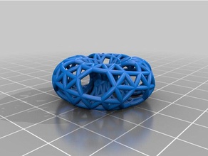 snub trihexagonal torus 3d printing 3d print model - Mito3D