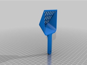 gusano de la harina limpiar cuchara a los animales 3d print model - Mito3D