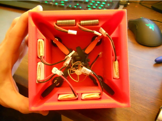 eachine qx90 estuche de viaje r c vehículos caso quadcopter 3D print model - Mito3D