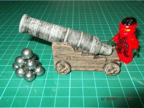 lego compatible canon xxl 8 m s jouets de construction le jouet 3d print model - Mito3D