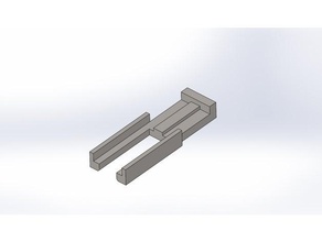 folgertech ft-5 rail de centrage l'outil L'imprimante 3d pièces ft5 3d print model - Mito3D