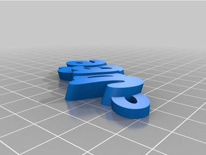 jorge i portachiavi su misura 3d print model - Mito3D