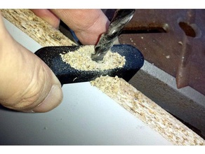 centro de gabarito ferramentas manuais passador cavilhar buchas guia perfuração broca o woodworking madeira pino 3d print model - Mito3D