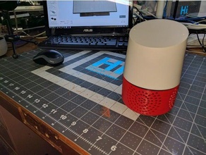 google ev Yardımcısı temel dekor özelleştirilmiş asistan gppgle 3d print model - Mito3D