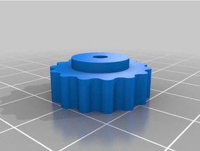 my customized thumb screw bed leveling 3d printer parts 3d print model - Mito3D