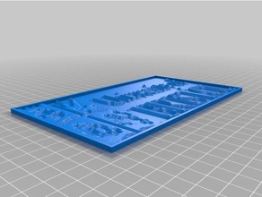 meine angepasste lithopane uob 2d-Kunst kundengebundene 3d print model - Mito3D