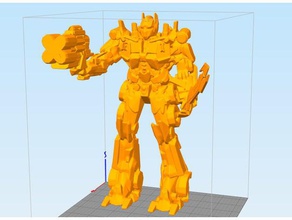 optimus prime silah heykeller 3d print model - Mito3D