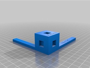 calibração parte A impressão 3d de testes a dimensão 3d print model - Mito3D