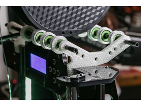 anet a8 filament spool roller arm 3d printer accessories 608 a8-b ball bearing holder 3d print model - Mito3D