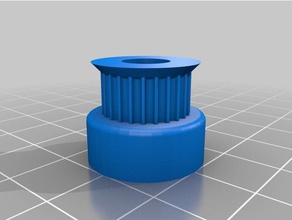 gt2 24 tooth pulley retainer 3d printer parts customized 3d print model - Mito3D