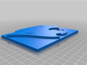 paola panthère négatif L'impression 3d 3d print model - Mito3D