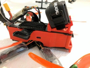 lumenier qav-r 25 gopro sessione di montaggio r c i veicoli 3d print model - Mito3D