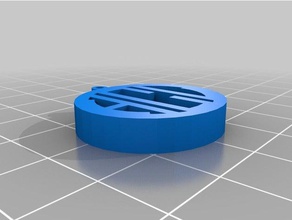 meine kundenspezifische Monogramm-Anhänger mehrere Schleifen Schmuck kundengebundene 3d print model - Mito3D