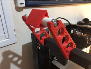 mecreator2 spool-Halter 3d Drucker Zubehör 3d print model - Mito3D