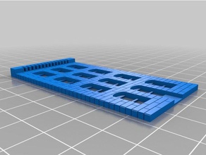4x modulare Gebäude & Strukturen kundengebundene 3d print model - Mito3D