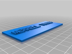 katalog için 2 İkizler özelleştirilmiş 3d print model - Mito3D