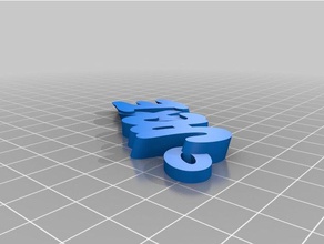 jackie keychains customized 3d print model - Mito3D