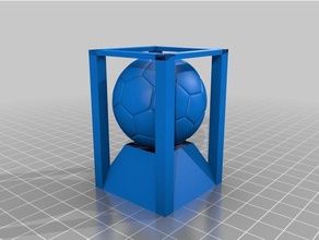 soccer ball trophy 3d printing