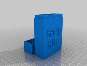 meine angepasste Karte Fall customizer office kundengebundene 3d print model - Mito3D
