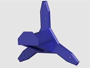 wall spool holder 3d printer accessories parts printing dawnaur filament 3d print model - Mito3D