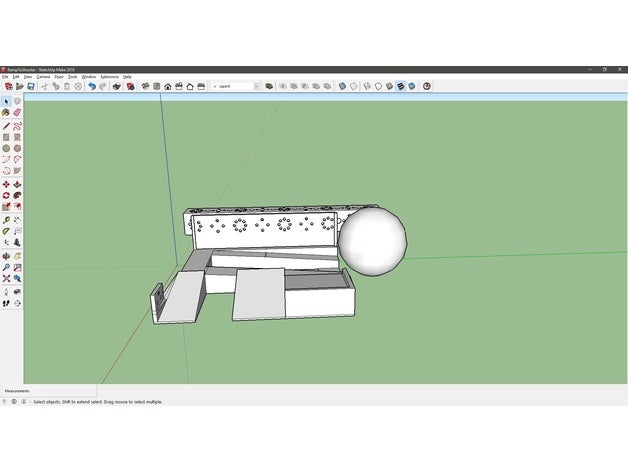 our ftc team's ball gathering storing mechanism 3d printed thing first robotics tech challenge 3D print model - Mito3D