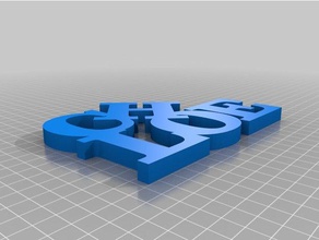 chloe heykeller özelleştirilmiş 3d print model - Mito3D