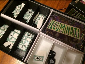illuminati Schublade Hinweise Spielzeug & game Zubehör Brettspiel 3d print model - Mito3D