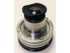 parte trasera de la llamarada escudo zeiss biogon 21mm f 45 lente gran angular cámara tapa 3d print model - Mito3D