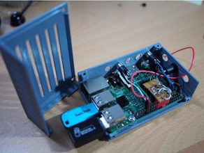 raspberry pi2 box tinkerer electronics 3d print model - Mito3D