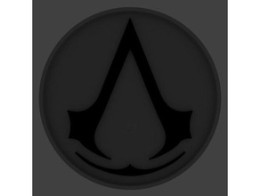 Assassin's creed brotherhood abstergo logosu sikke ve rozetleri 3d print model - Mito3D