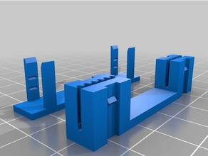 belt tension stabilizer v2 3d printing tensioner geeetech mecreator2 3d print model - Mito3D
