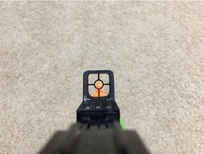 nerf di vista giocattolo & accessori gioco nerfgun pistola arma 3d print model - Mito3D