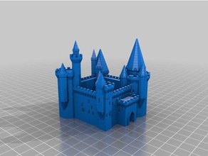 meu personalizados grande castelo gerador edifícios e estruturas personalizado 3d print model - Mito3D