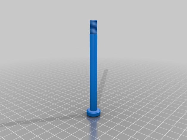 my customized nut job bolt washer threaded rod factory parts 3D print model - Mito3D