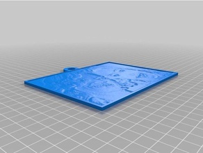 ester y rut invertido Arte en 2d personalizado 3d print model - Mito3D