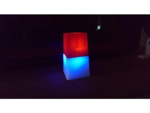 tè luce della lampada a batteria 3v tipo non fiamma delle candele famiglia 3d print model - Mito3D