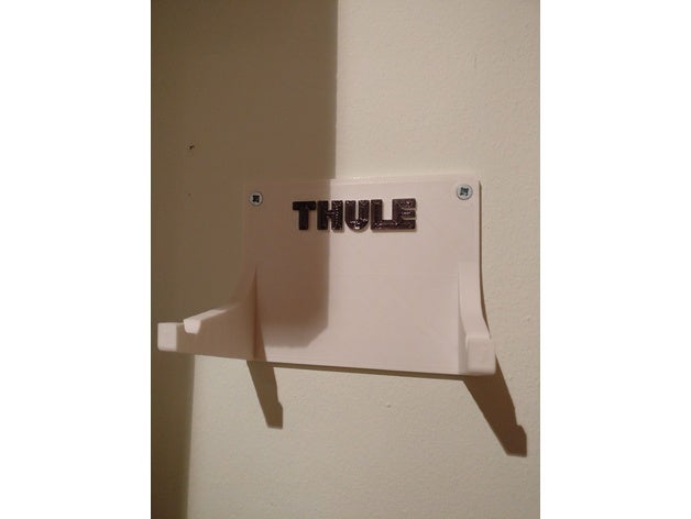 thule proride wall mount organization 3D print model - Mito3D