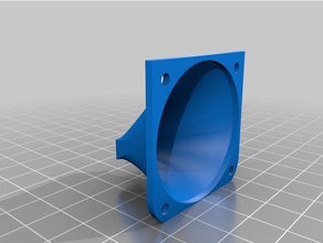 printrbot simple de metal la cubierta del ventilador e3d titan & v6 Impresora 3d accesorios e3d-titan 3d print model - Mito3D