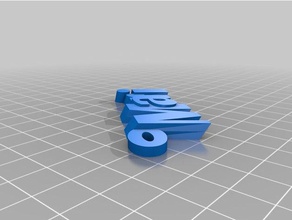 mari organização personalizado 3d print model - Mito3D